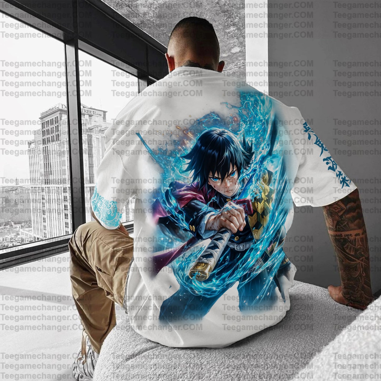Unisex "Demon Slayer" Anime Inspired Vintage T-Shirt
