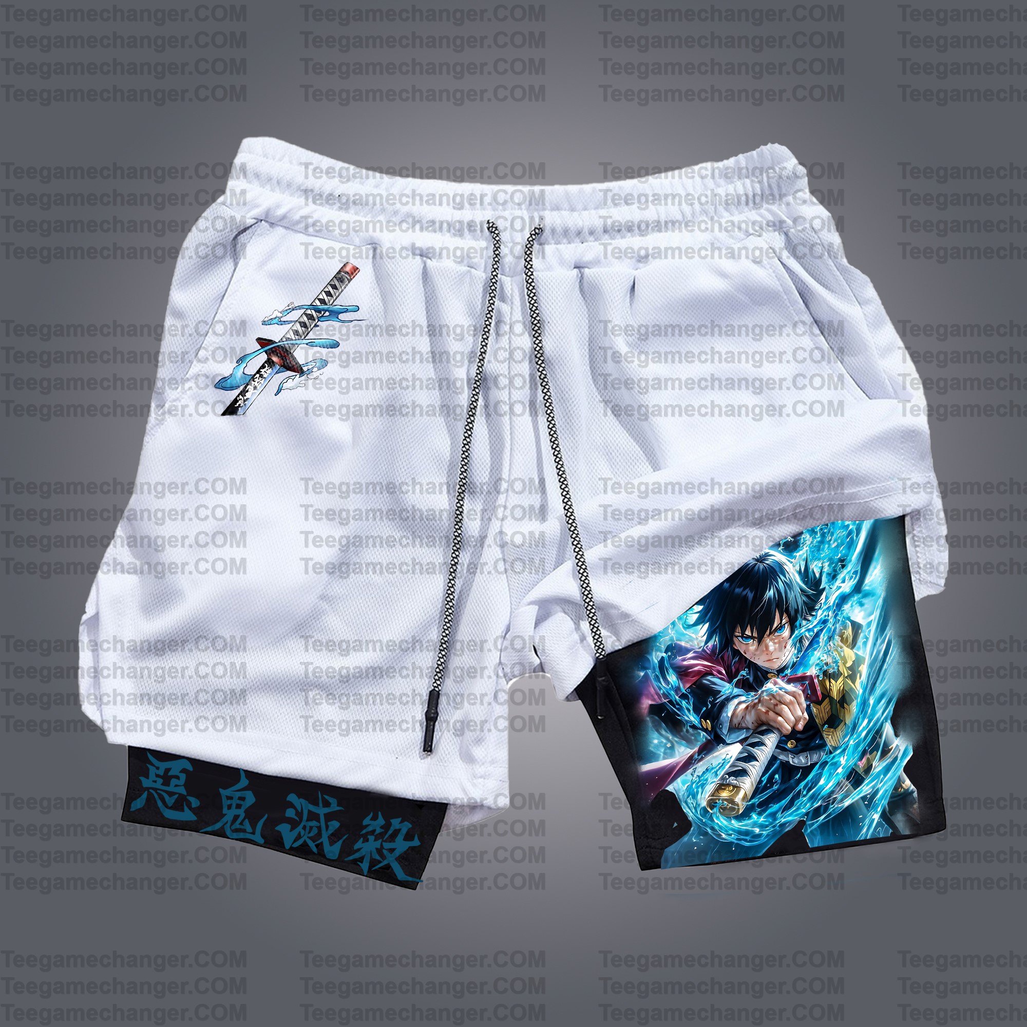 Unisex “ Demon Slayer: Kimetsu no Yaiba” Casual Streetwear Shorts