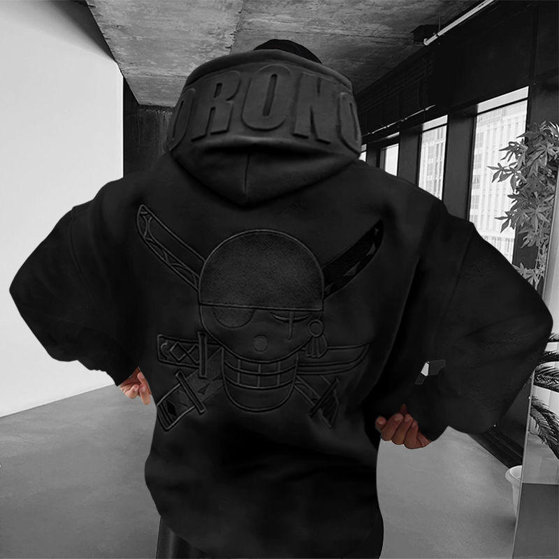 Oversize Print Hoodie-Teegamechanger