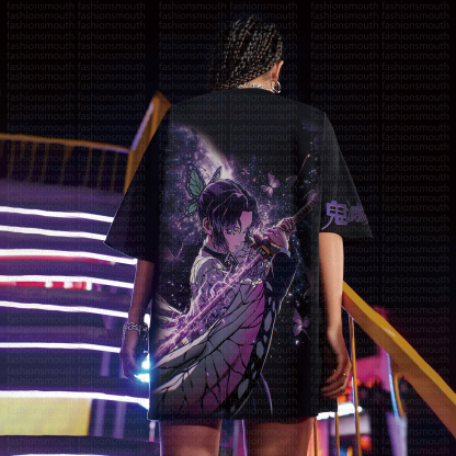 "Demon Slayer" Anime Inspired Vintage T-Shirt
