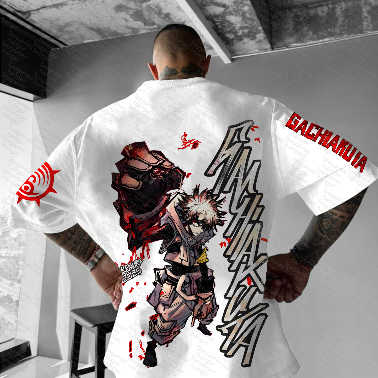 Unisex Anime Inspired Vintage T-Shirt
