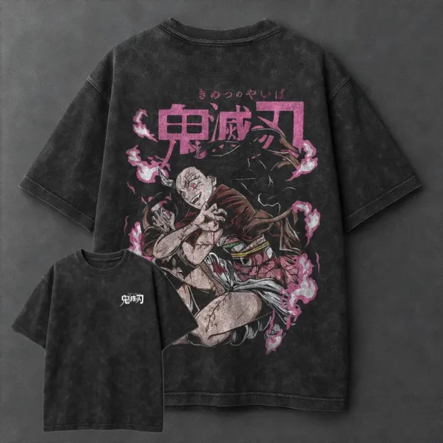 Unisex High Quality Inspired Vintage Washed  Injection T-Shirt and Plush Hoodie