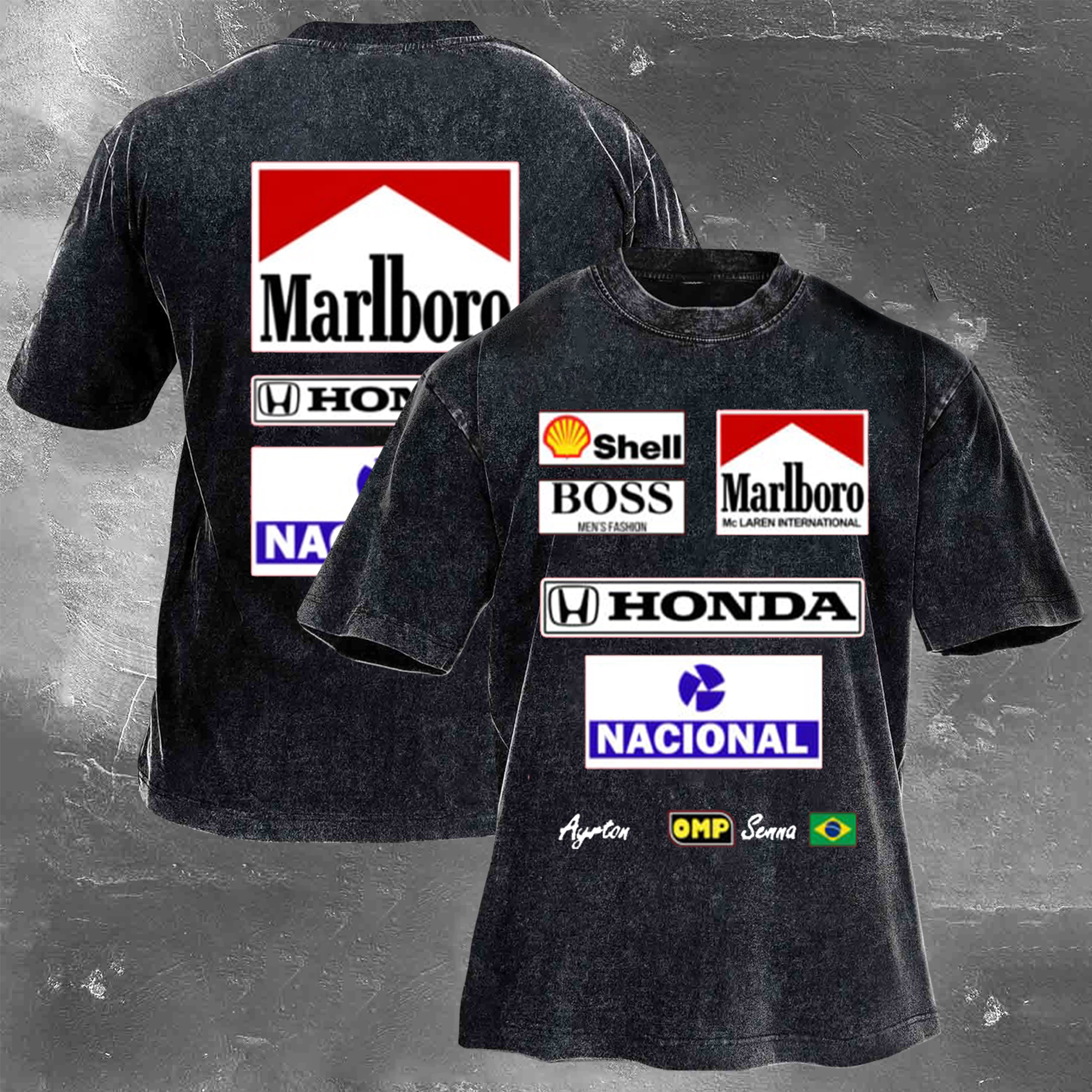 Racing Legend Vintage Washed Tee 26