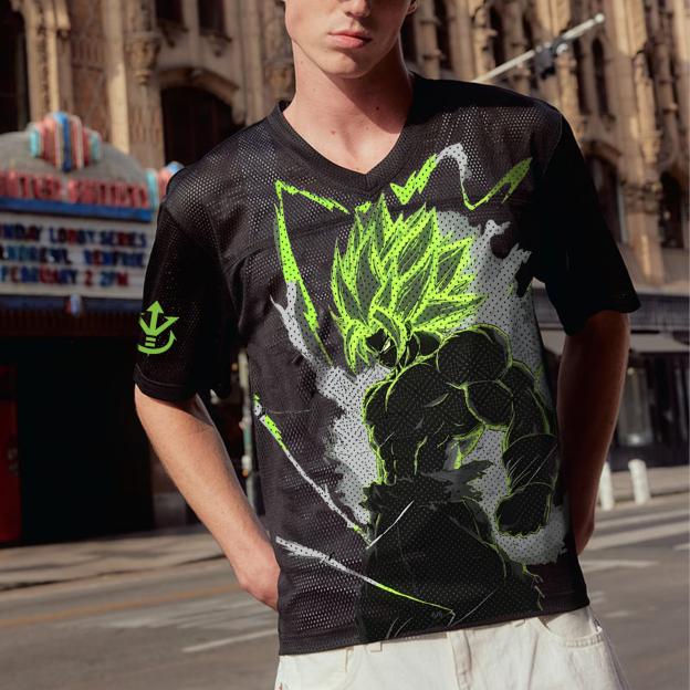 Unisex  “DRAGON BALL” Anime Style Retro I Mesh T-Shirt