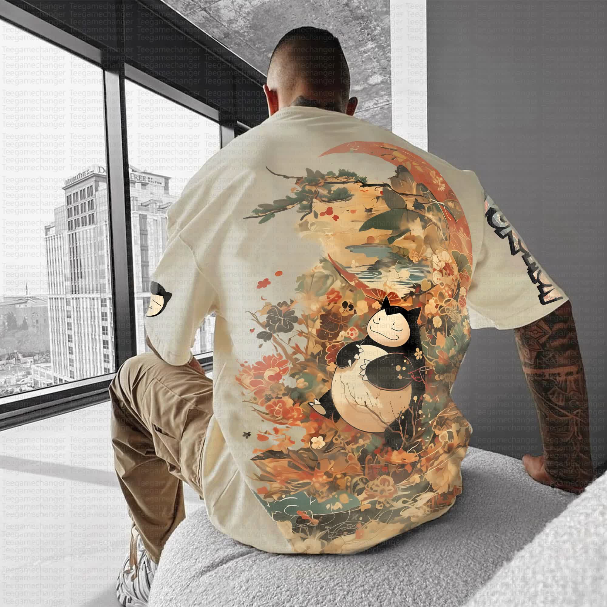 Unisex  "Pokémon" Anime Inspired Vintage T-Shirt