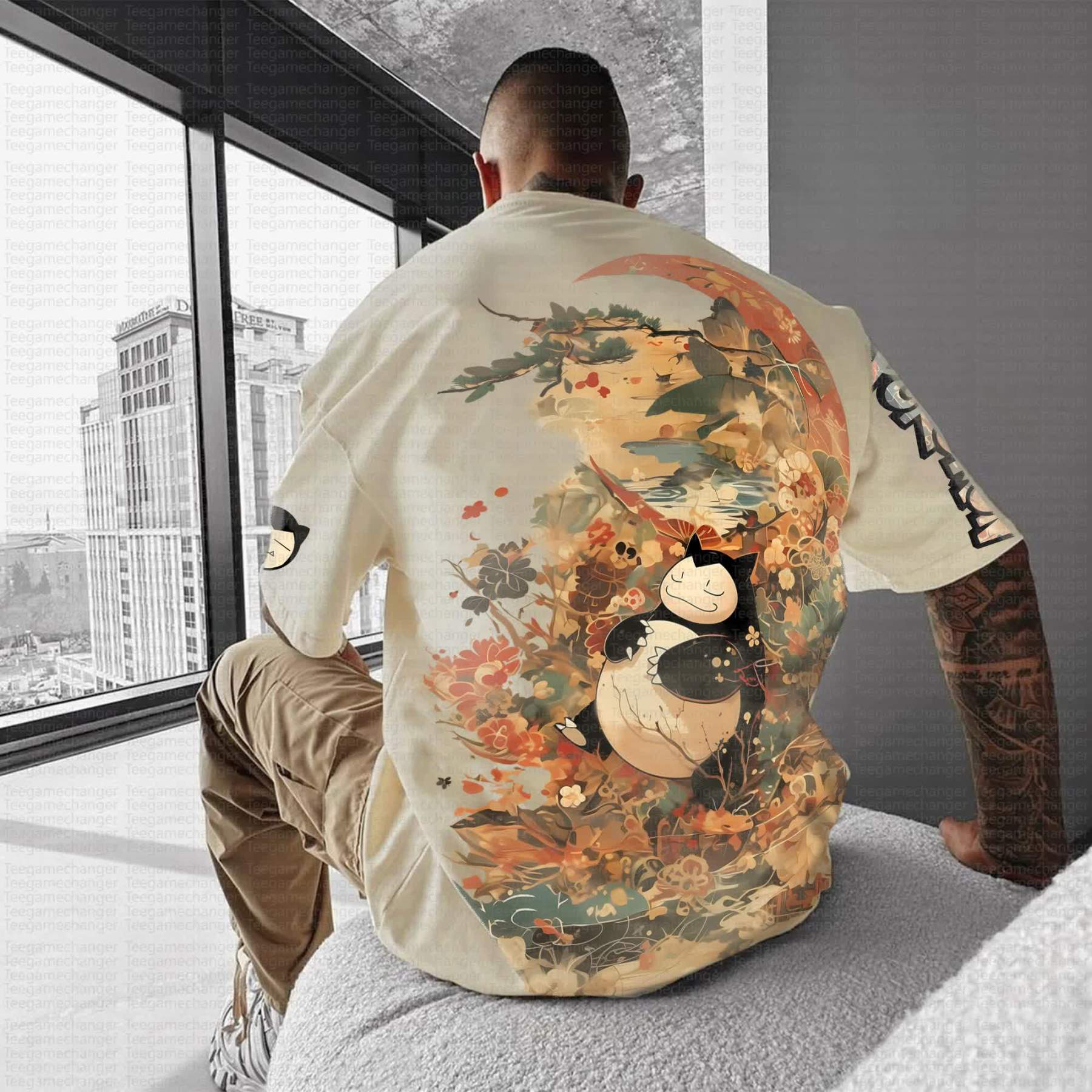 Unisex Anime Inspired Vintage T-Shirt