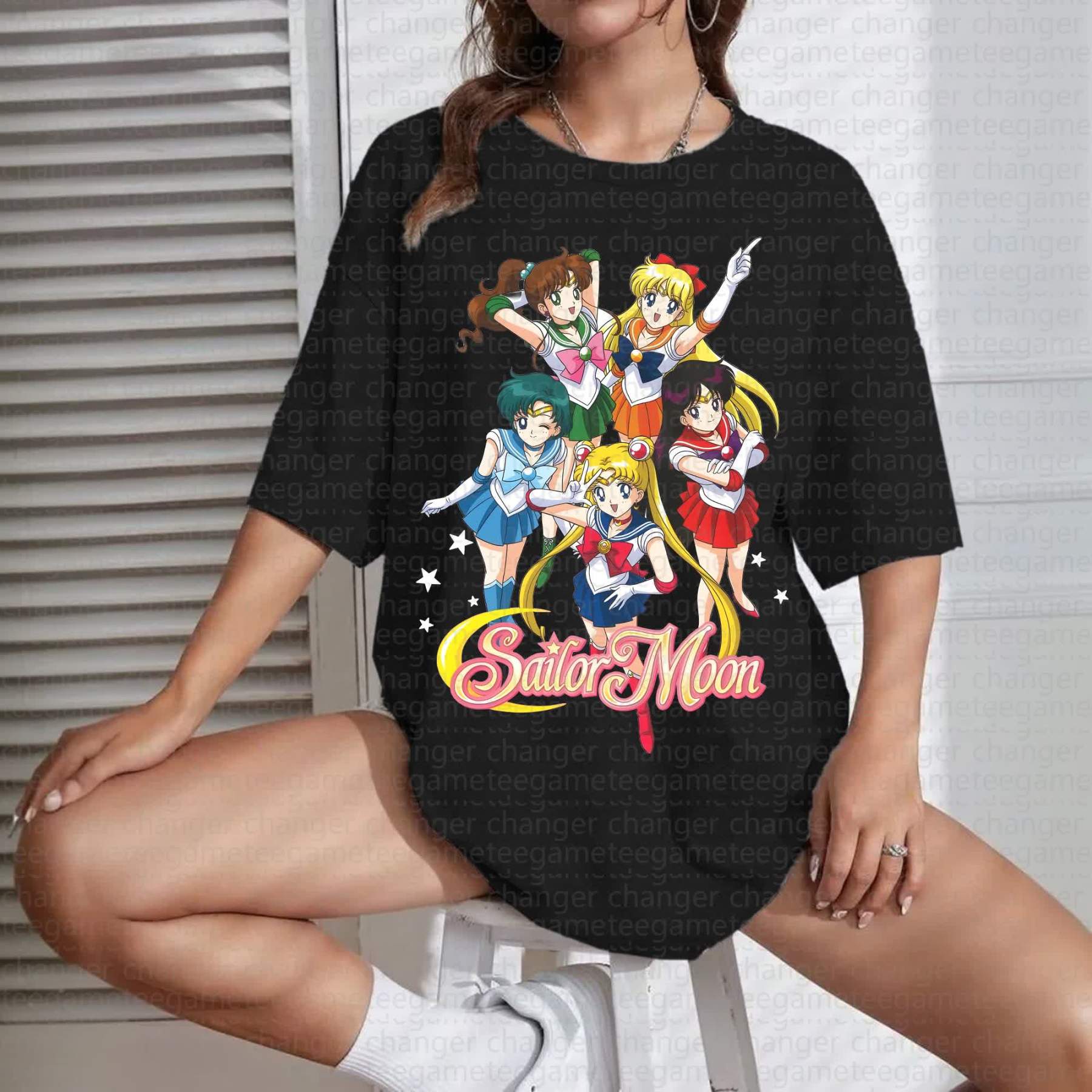 "Sailor Moon" Anime Inspired Vintage T-Shirt