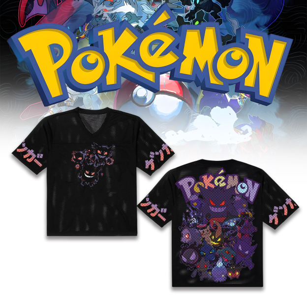 Unisex  “Pokémon” Anime Style Retro I Mesh T-Shirt