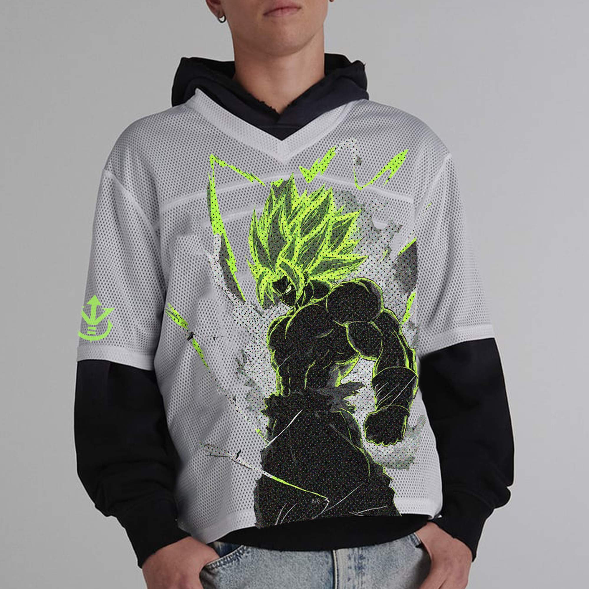 Unisex  “DRAGON BALL” Anime Style Retro I Mesh T-Shirt