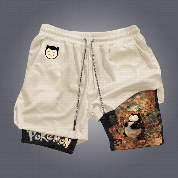 Unisex  “Pokémon” Casual Anime Streetwear Shorts