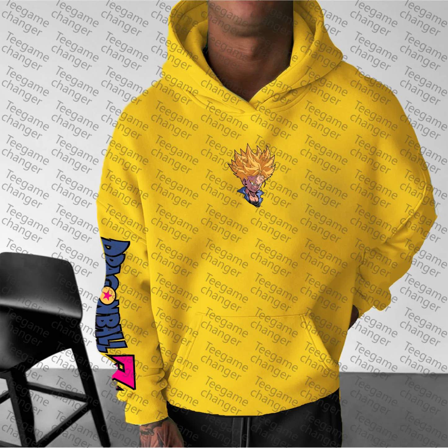 Unisex Anime“Dragon Ball” Graphic Streetwear Vintage Hoodie
