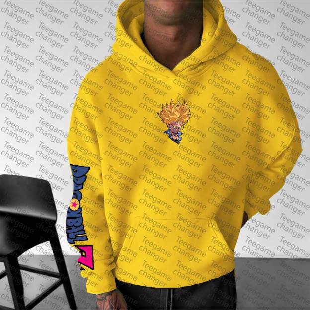 Unisex Anime“Dragon Ball” Graphic Streetwear Vintage Hoodie