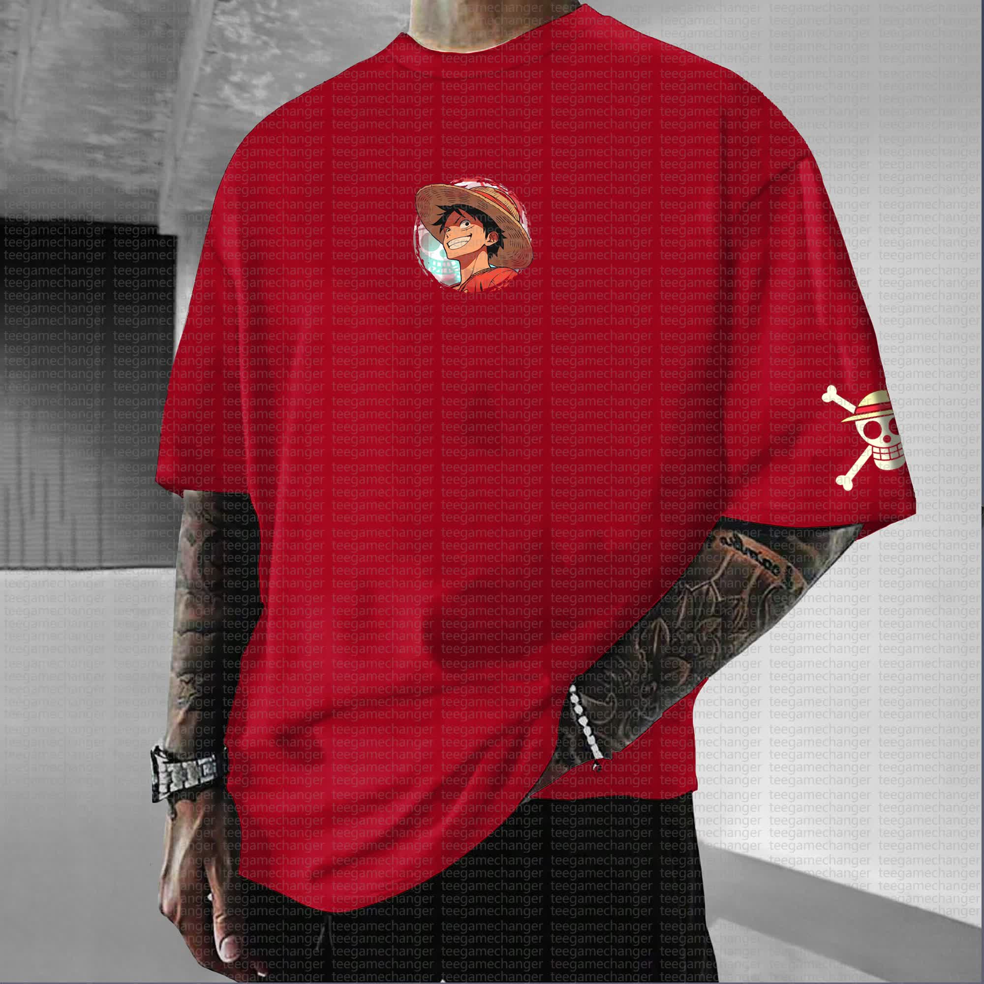 Unisex “One Piece” Anime Series Casual T-shirt