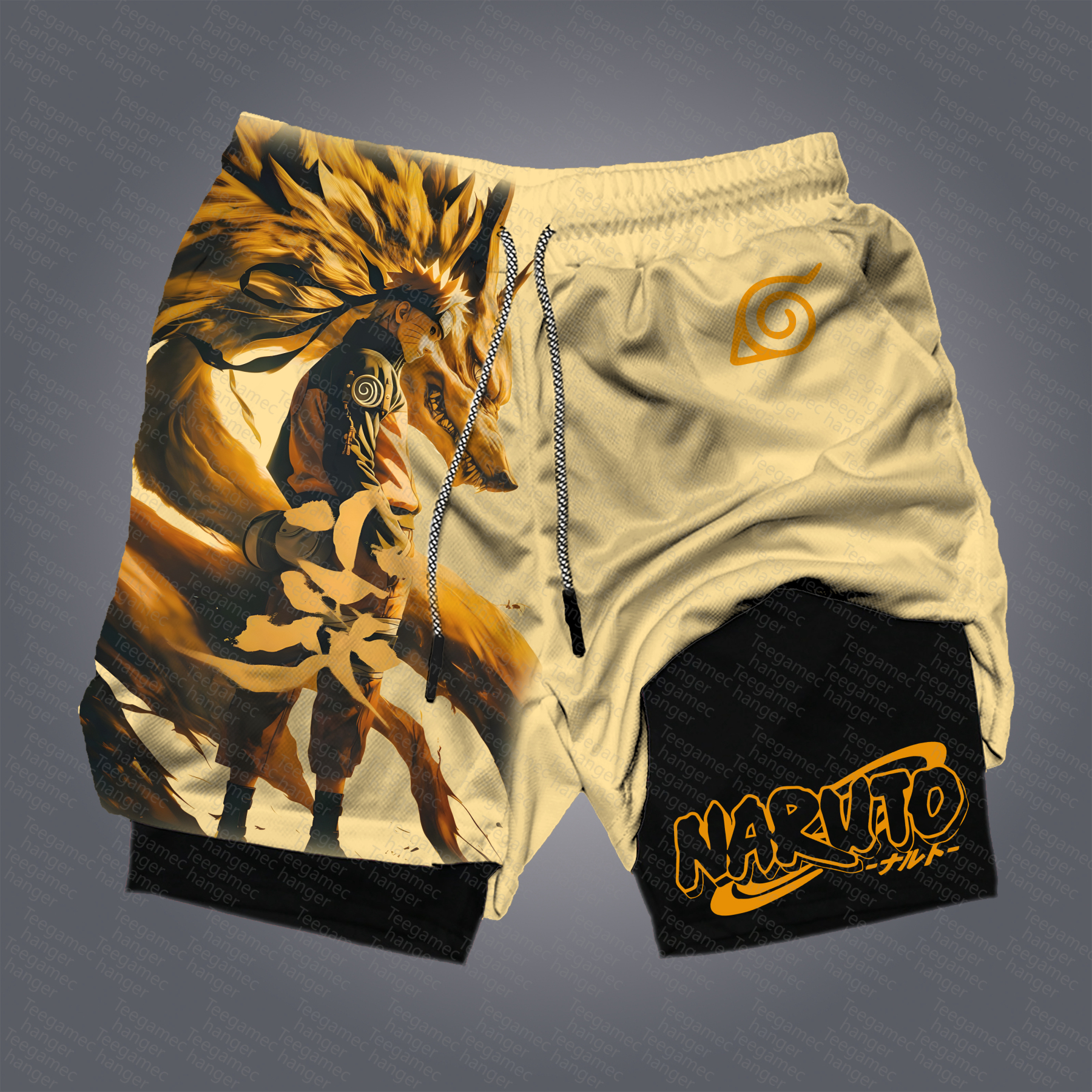 Unisex Casual Anime Streetwear Shorts