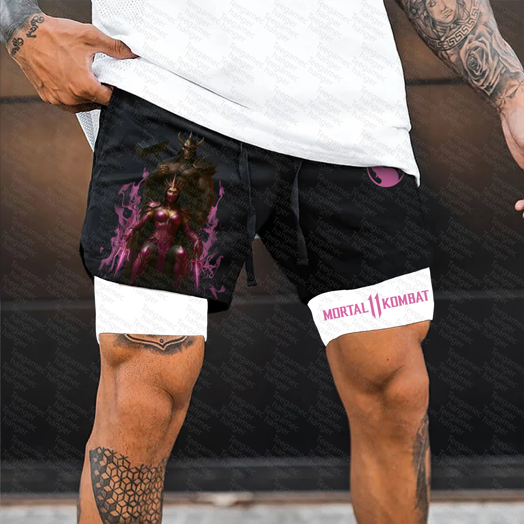 Unisex Casual  Streetwear Shorts