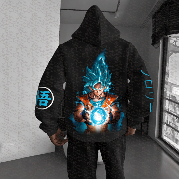 Unisex Graphic Streetwear Vintage Plush Hoodie
