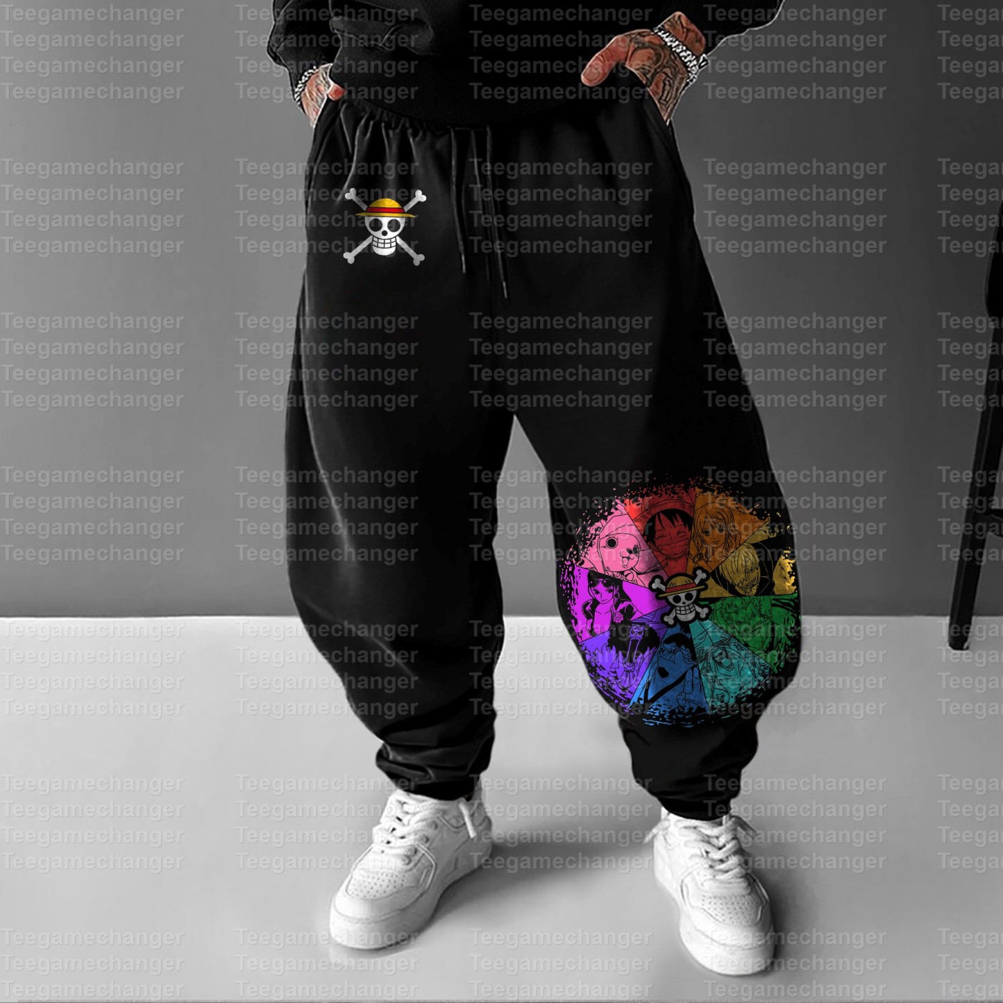 Unisex Anime Inspired Vintage Pants丨Demon Slayer