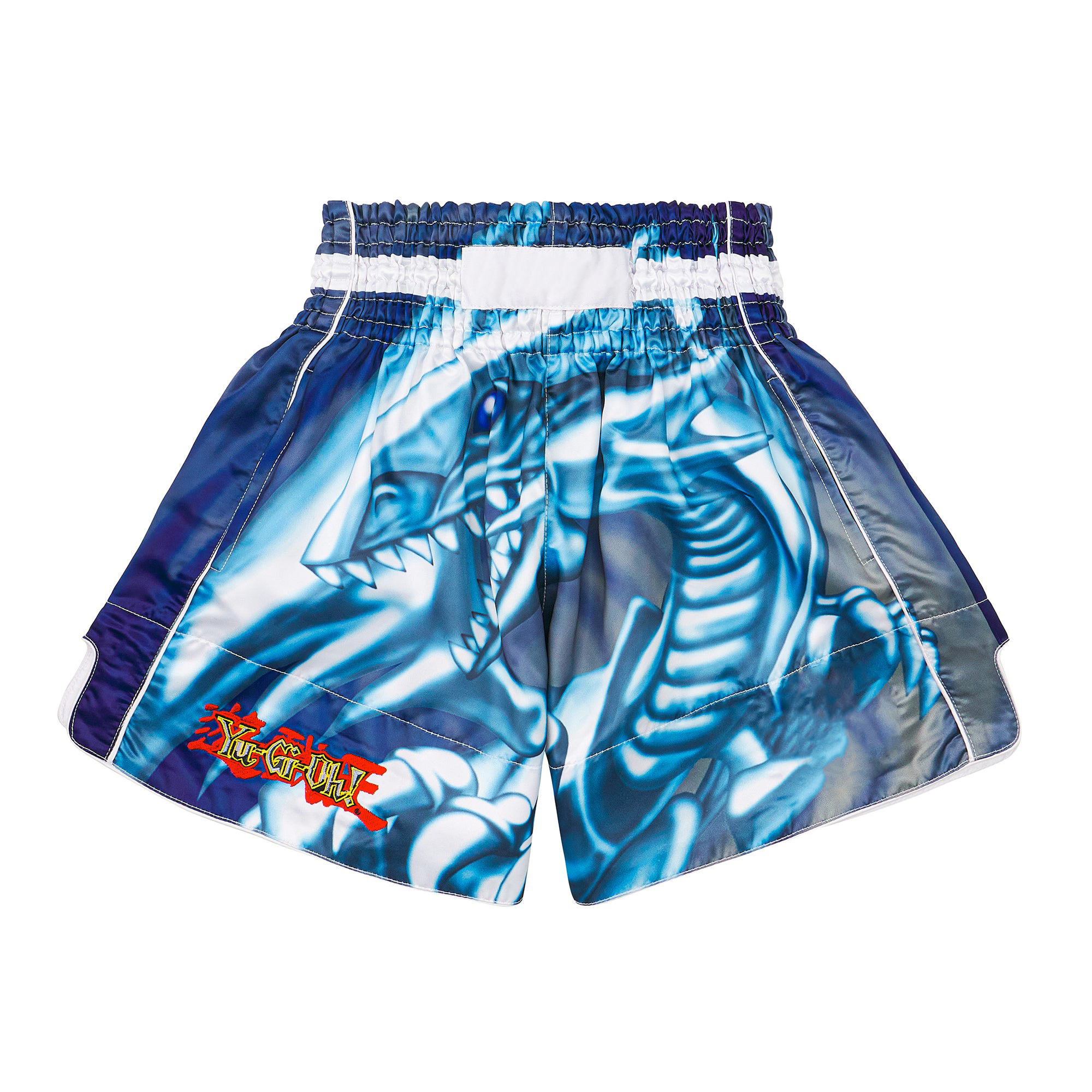 YUGIOH BLUE EYES MUAY THAI SHORTS (BLACK)