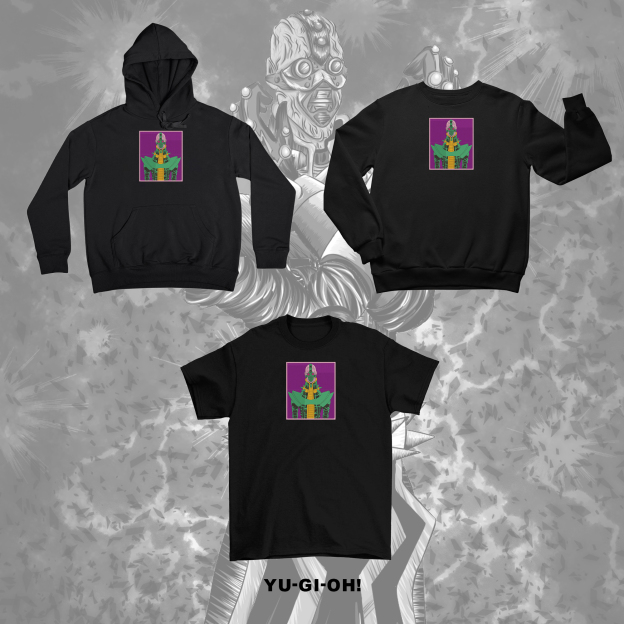 Unisex "Yu-Gi-Oh!" Anime Embroidered Top