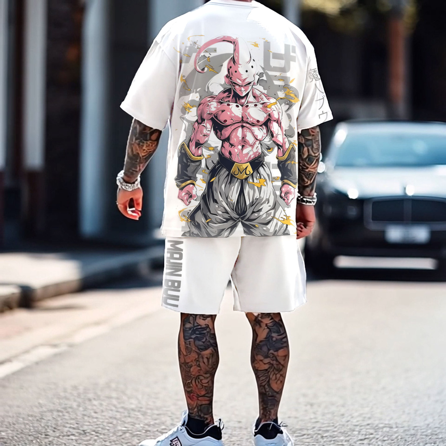 Unisex Fit Vintage Short Suit丨Dragon Ball