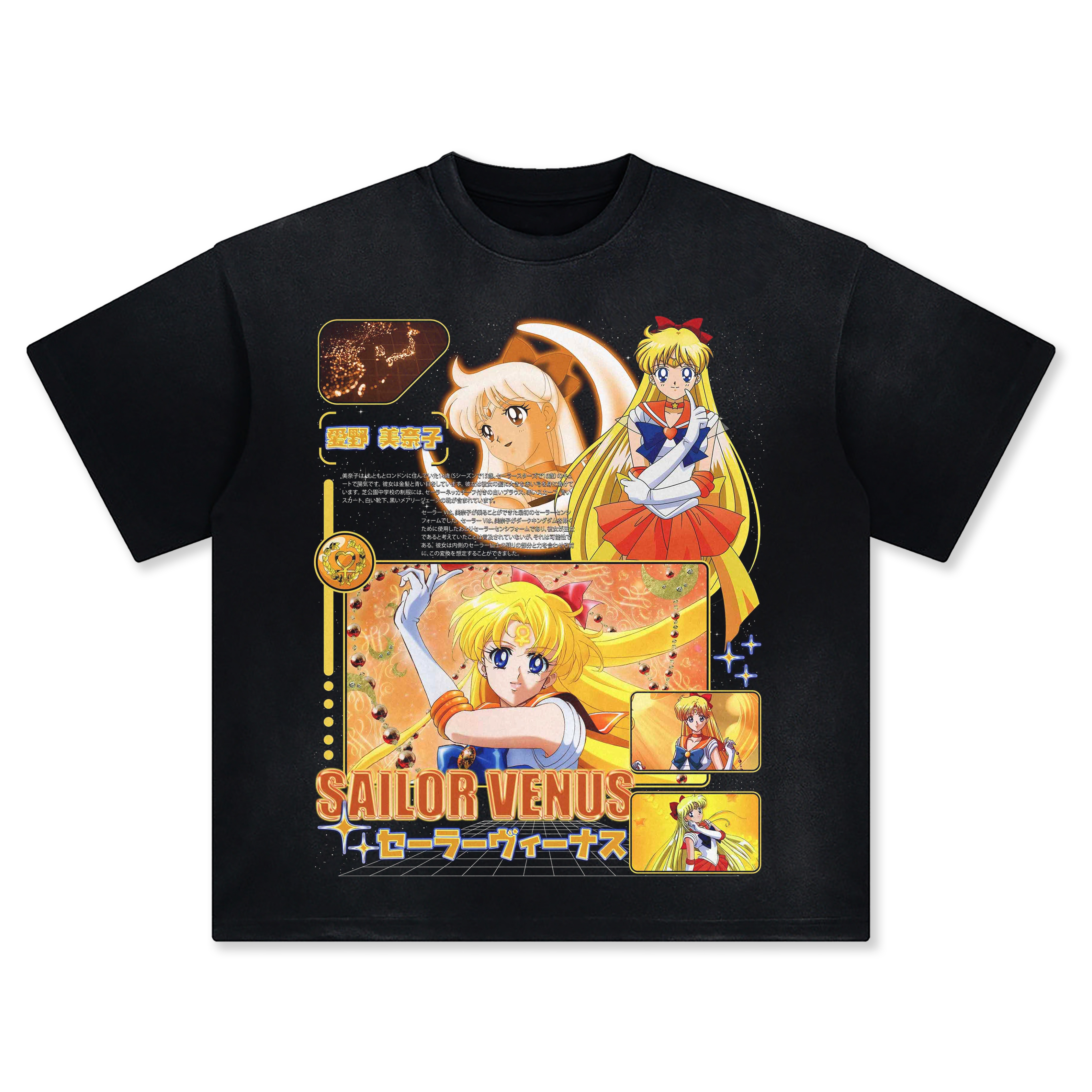 Unisex Anime Inspired Vintage T-Shirt