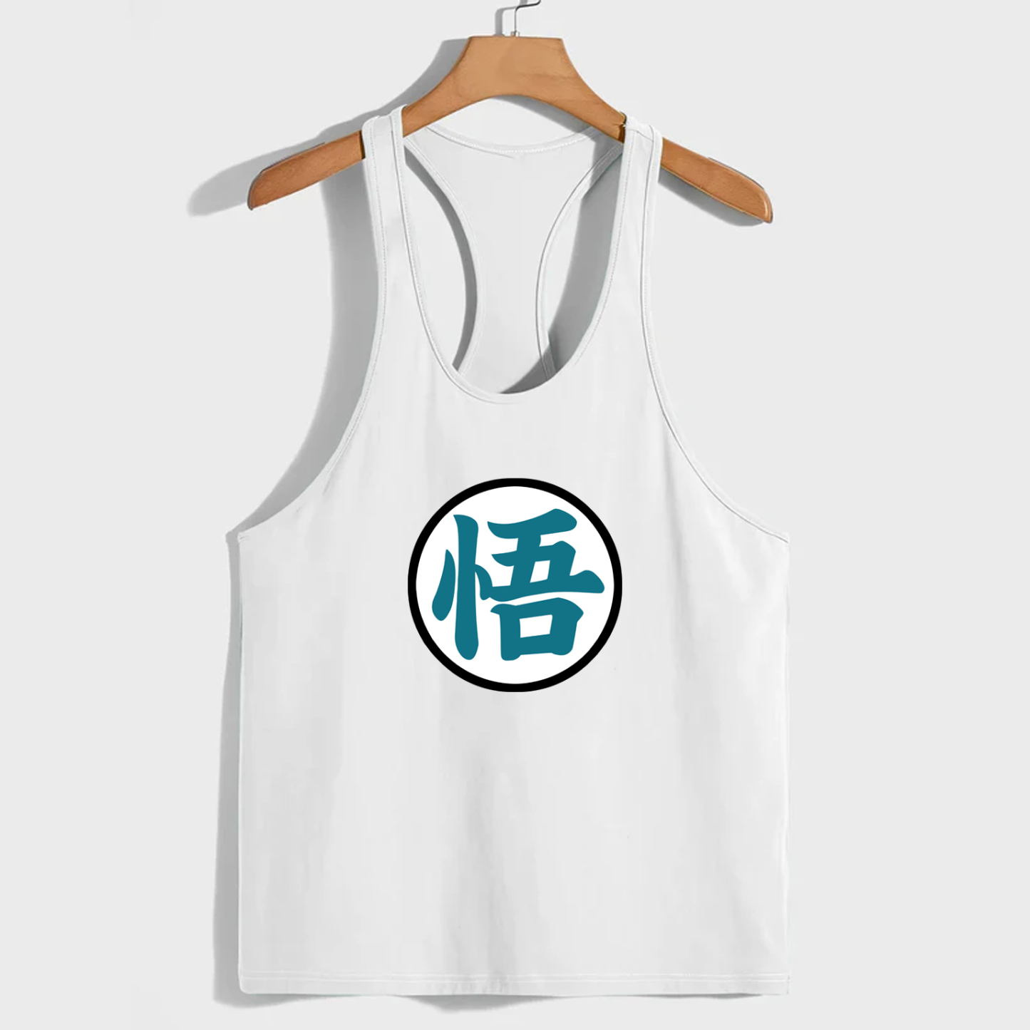 Unisex Anime Print Embroidered Casual Vest