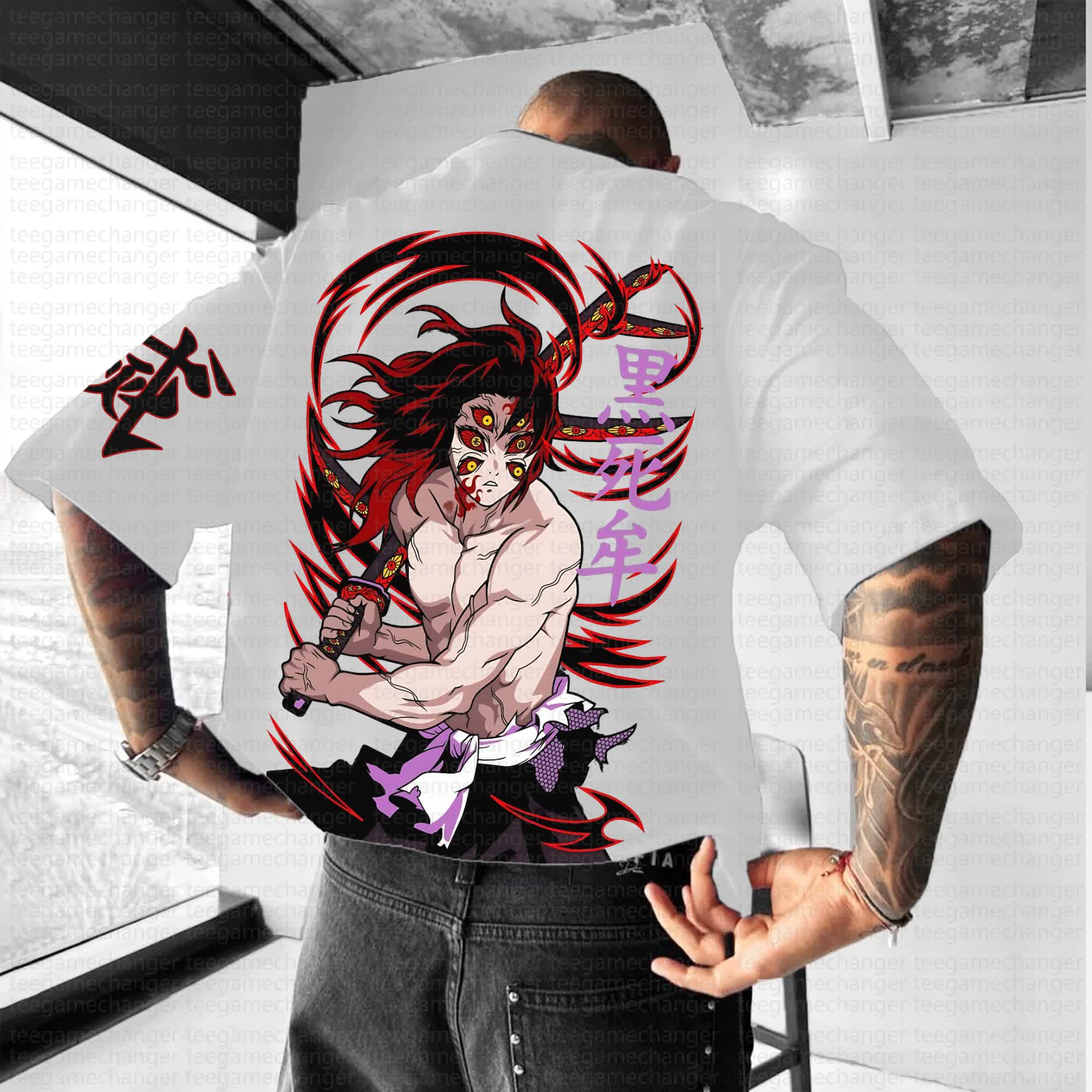 Unisex Anime Inspired Vintage T-Shirt丨Demon Slayer