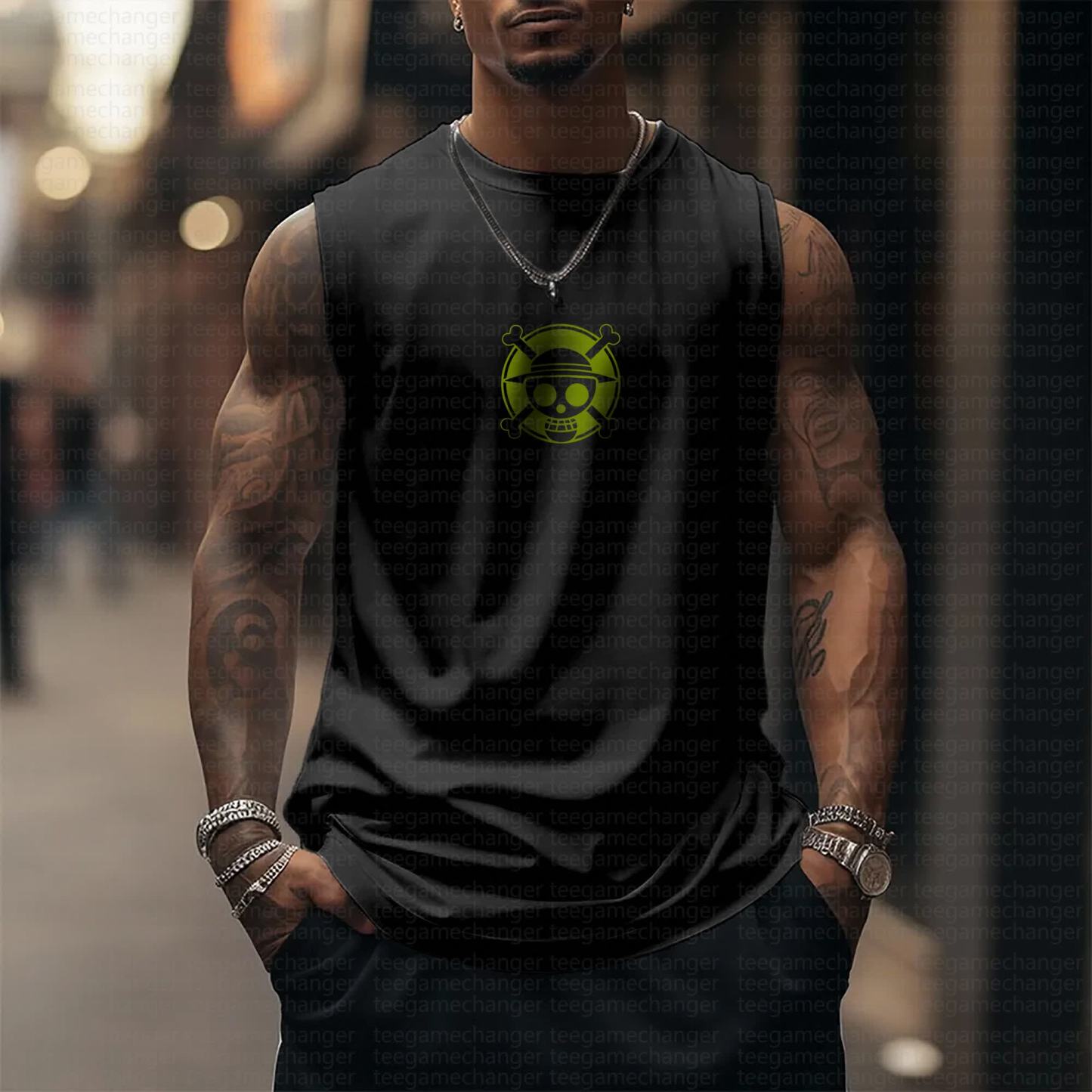 Unisex  “One Piece” Casual Anime  Tank Top