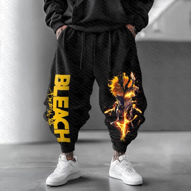 Unisex  “BLEACH” Casual Anime Streetwear Pants