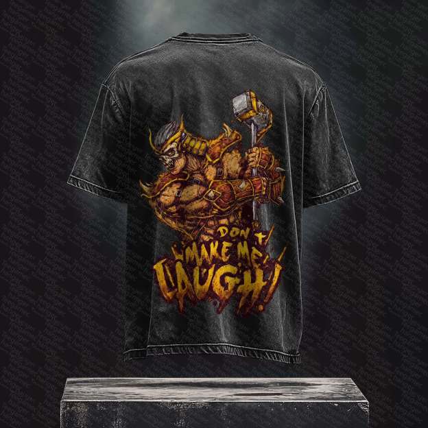 Unisex  Inspired Vintage Washed T-Shirt丨 Mortal Kombat