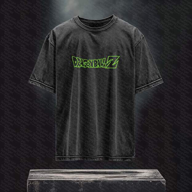 Unisex Anime Inspired Vintage Washed T-Shirt丨 Dragonball