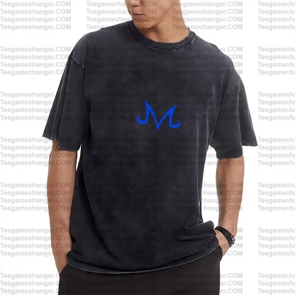Unisex Anime Inspired Vintage Washed T-Shirt