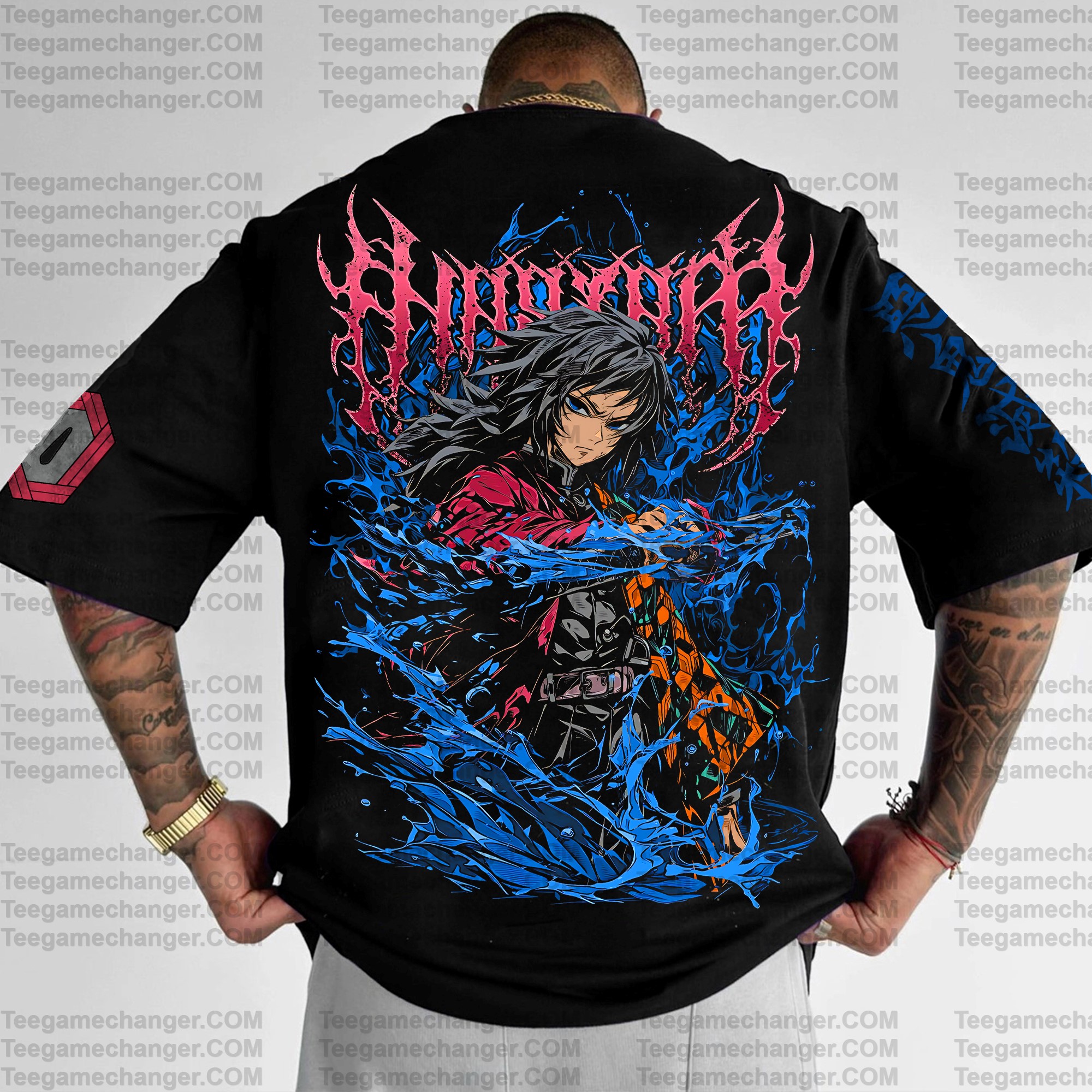 Unisex Anime Inspired Vintage T-Shirt| KNY