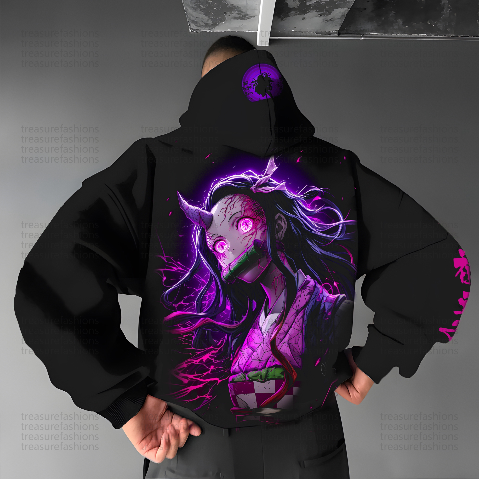 Unisex “ Demon slayer   ” Graphic Streetwear Vintage Hoodie