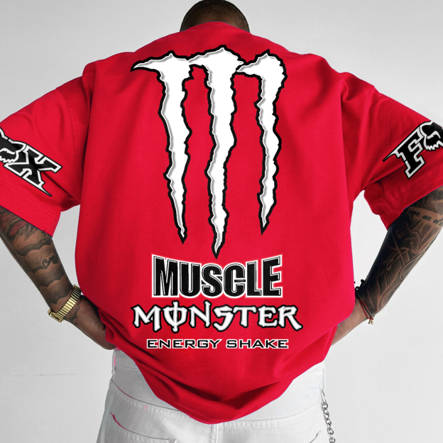 Oversize Racing Graphic PrintTee