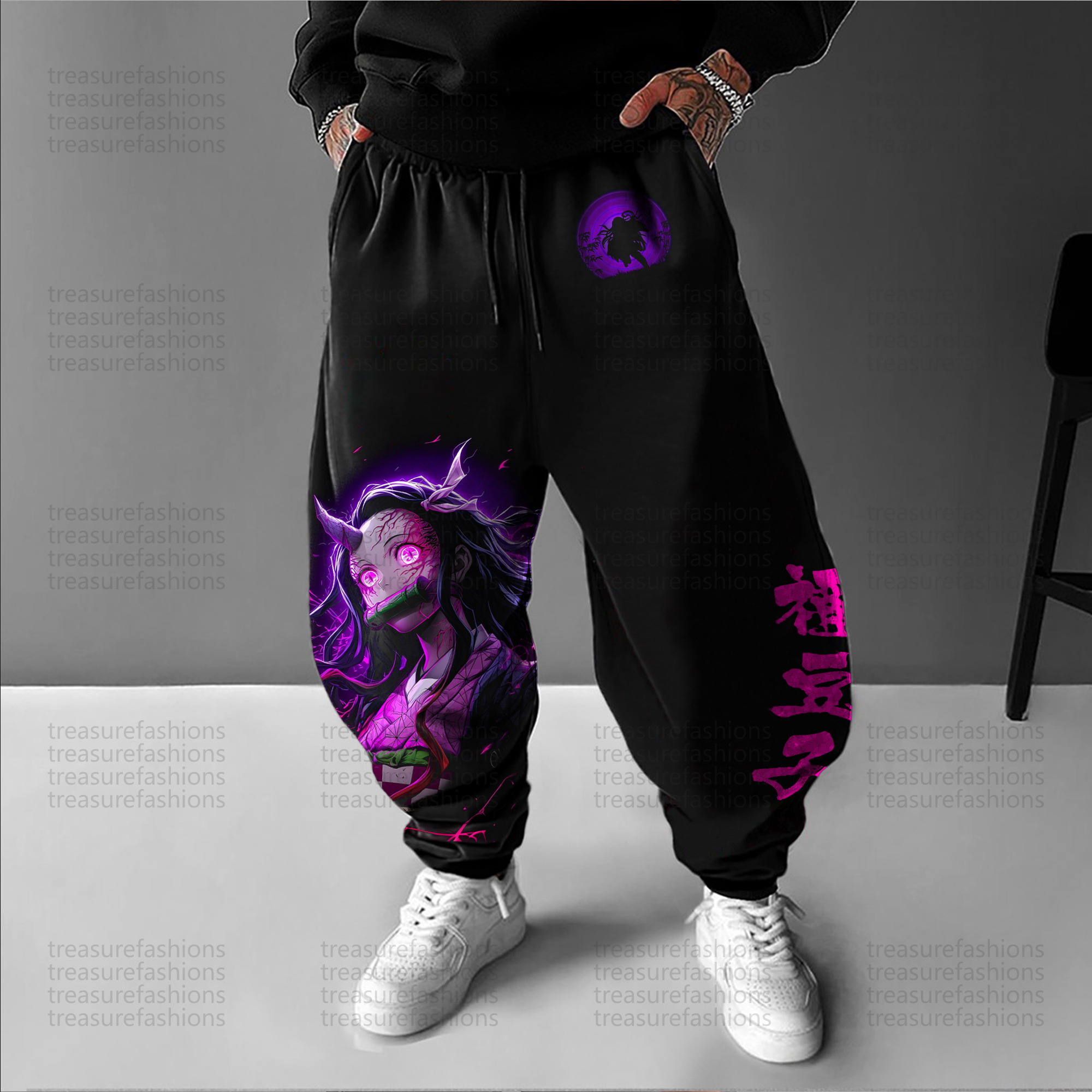 Unisex “  Demon slayer ” Casual Streetwear Pants