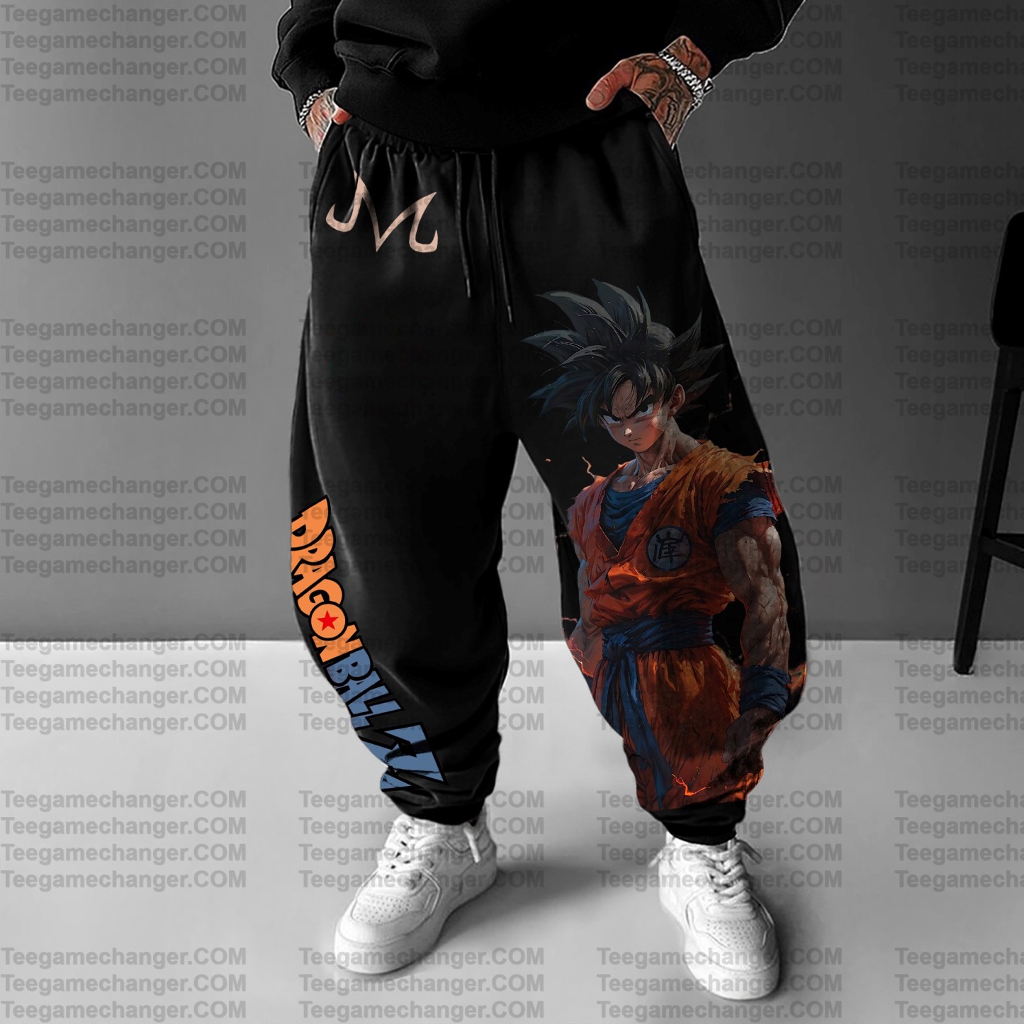 Unisex Anime Inspired Vintage Pants丨Demon Slayer X Pokémon