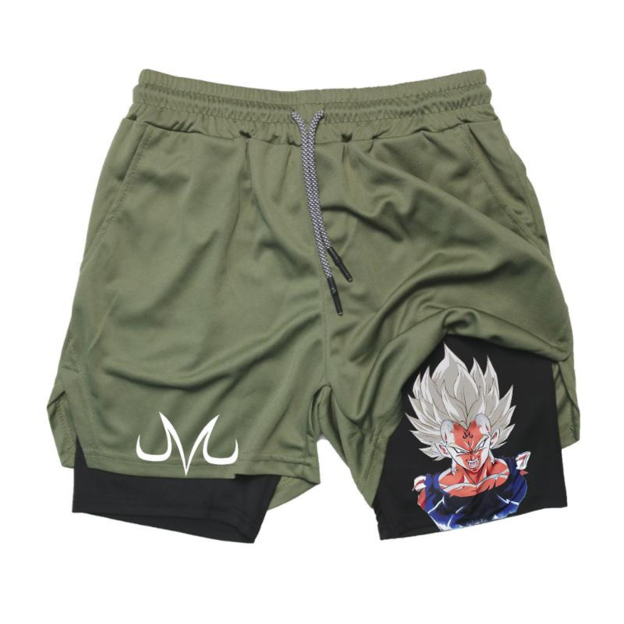 Casual Sports Anime Design Shorts