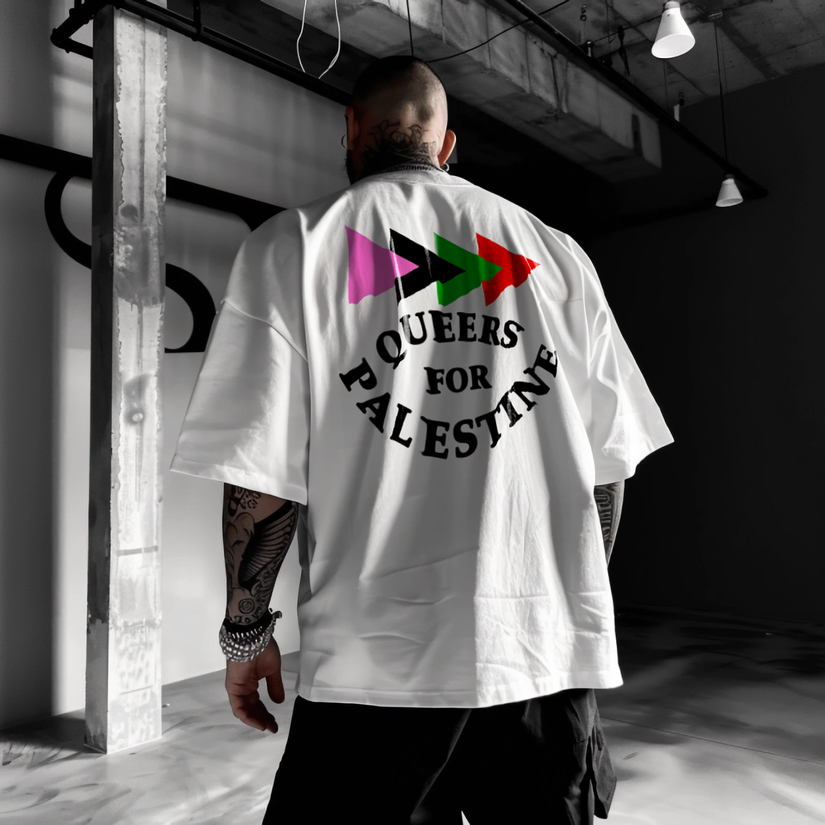 Palestinian Watermelon Trendy Printed T-shirt