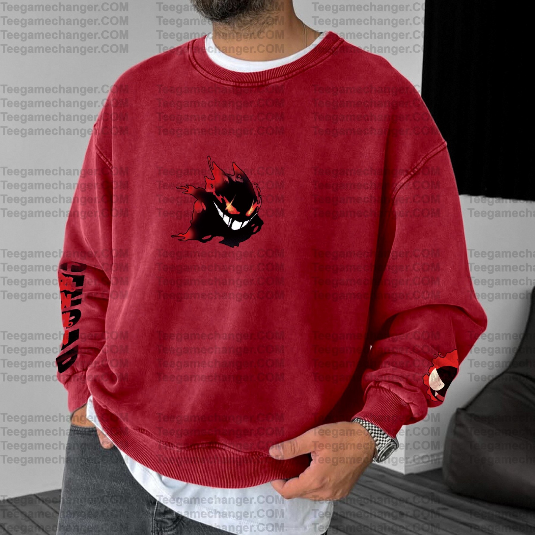 Unisex Anime Inspired Vintage Sweatshirt