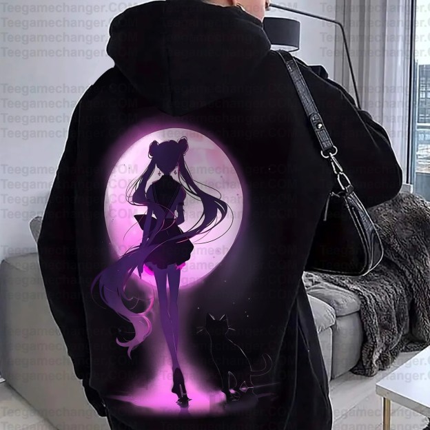 ‘’Sailor Moon " Anime Inspired Vintage Hoodie