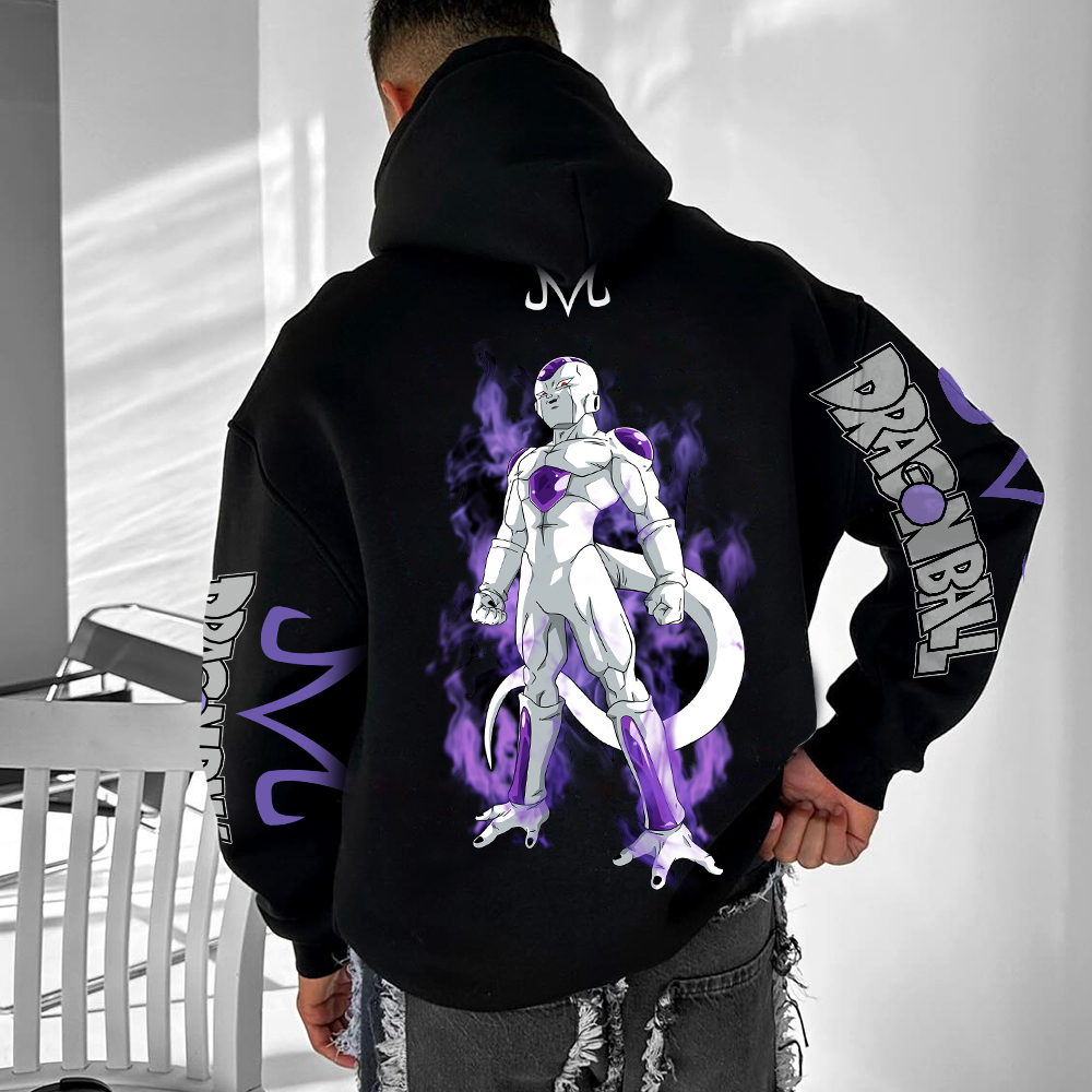 Unisex Oversized DB Anime Frieza Printed T-shirt