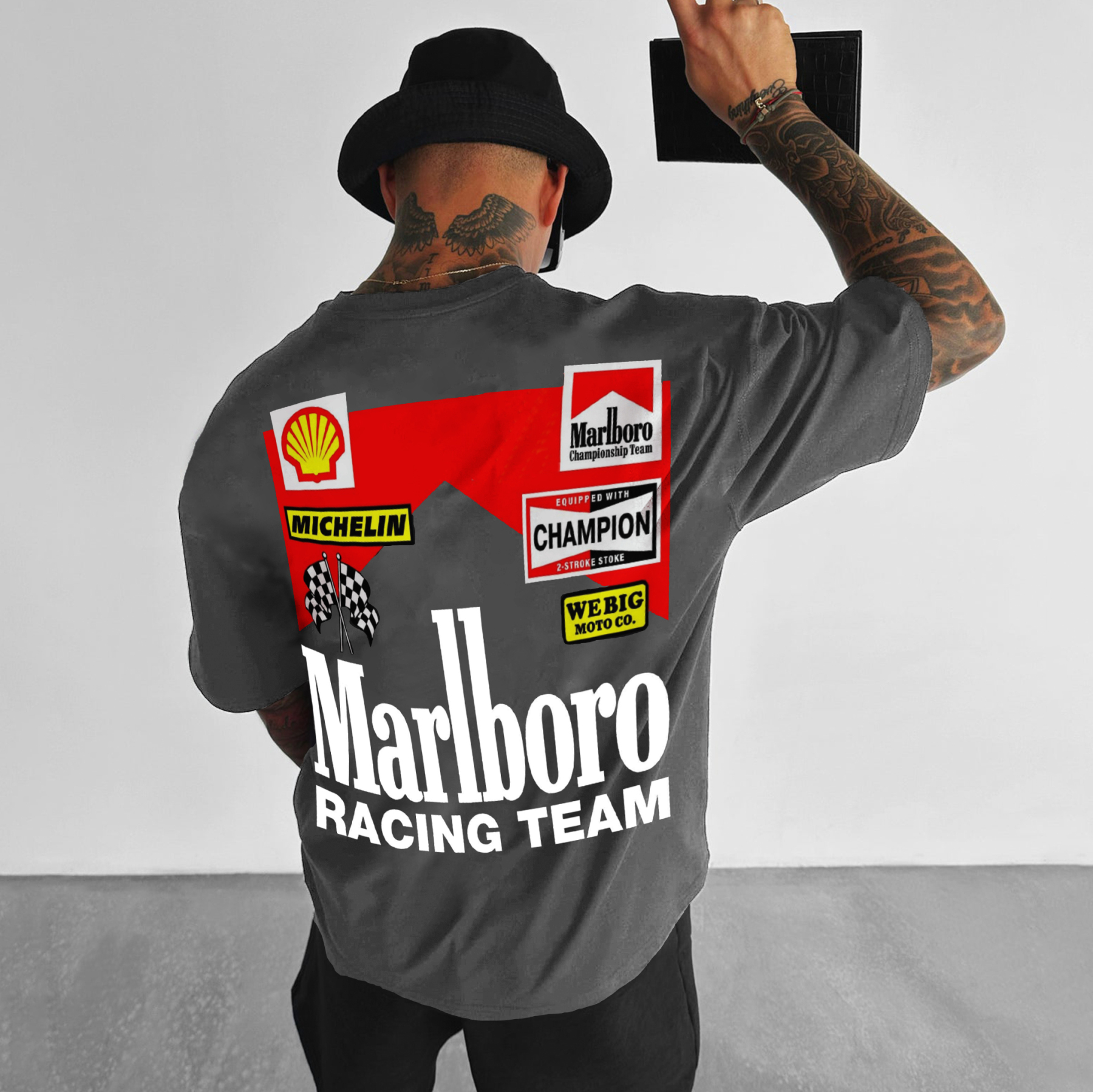 Unisex Oversized Racing T-shirt