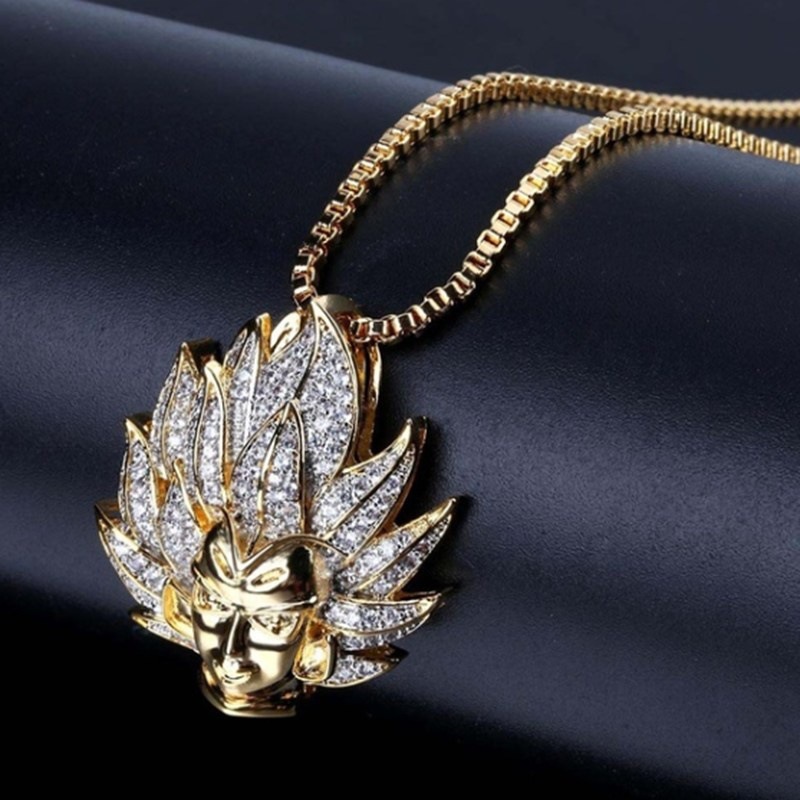 Unisex Anime Character Alloy Necklace-Teegamechanger