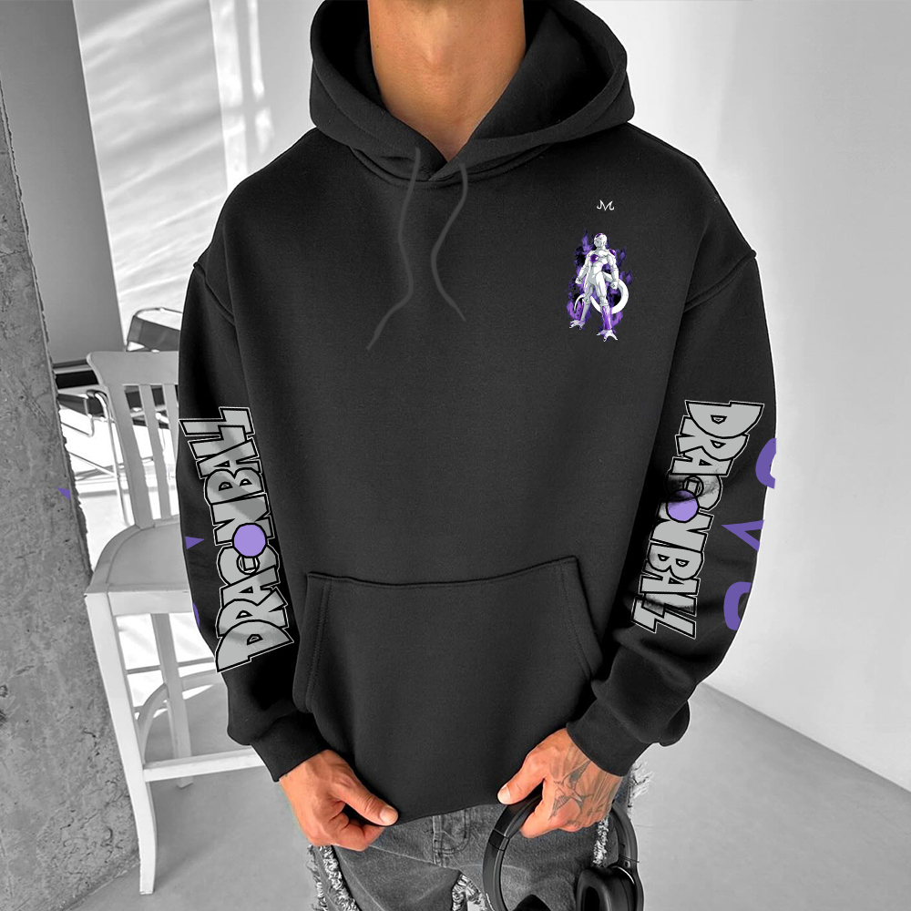 Unisex Oversized DB Anime Frieza Printed T-shirt