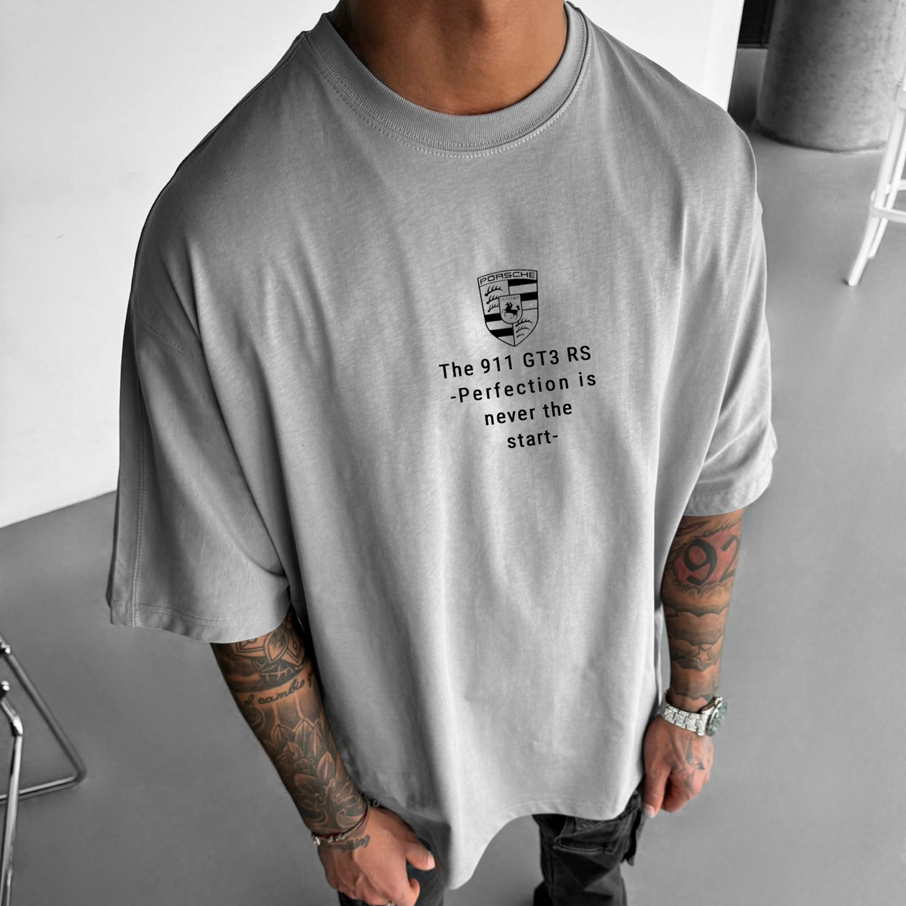 Oversize Sports Car 911 GT3RS T-shirt