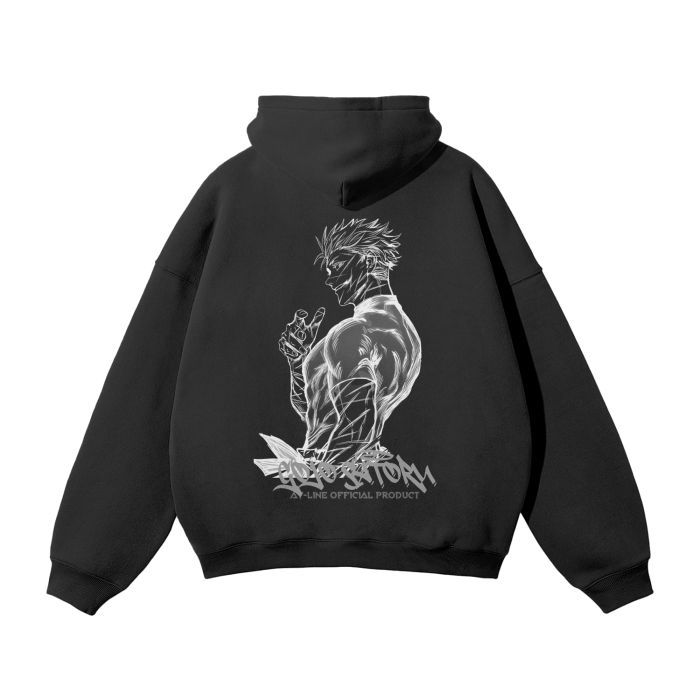 JJK Gojo Embroidered Hoodie