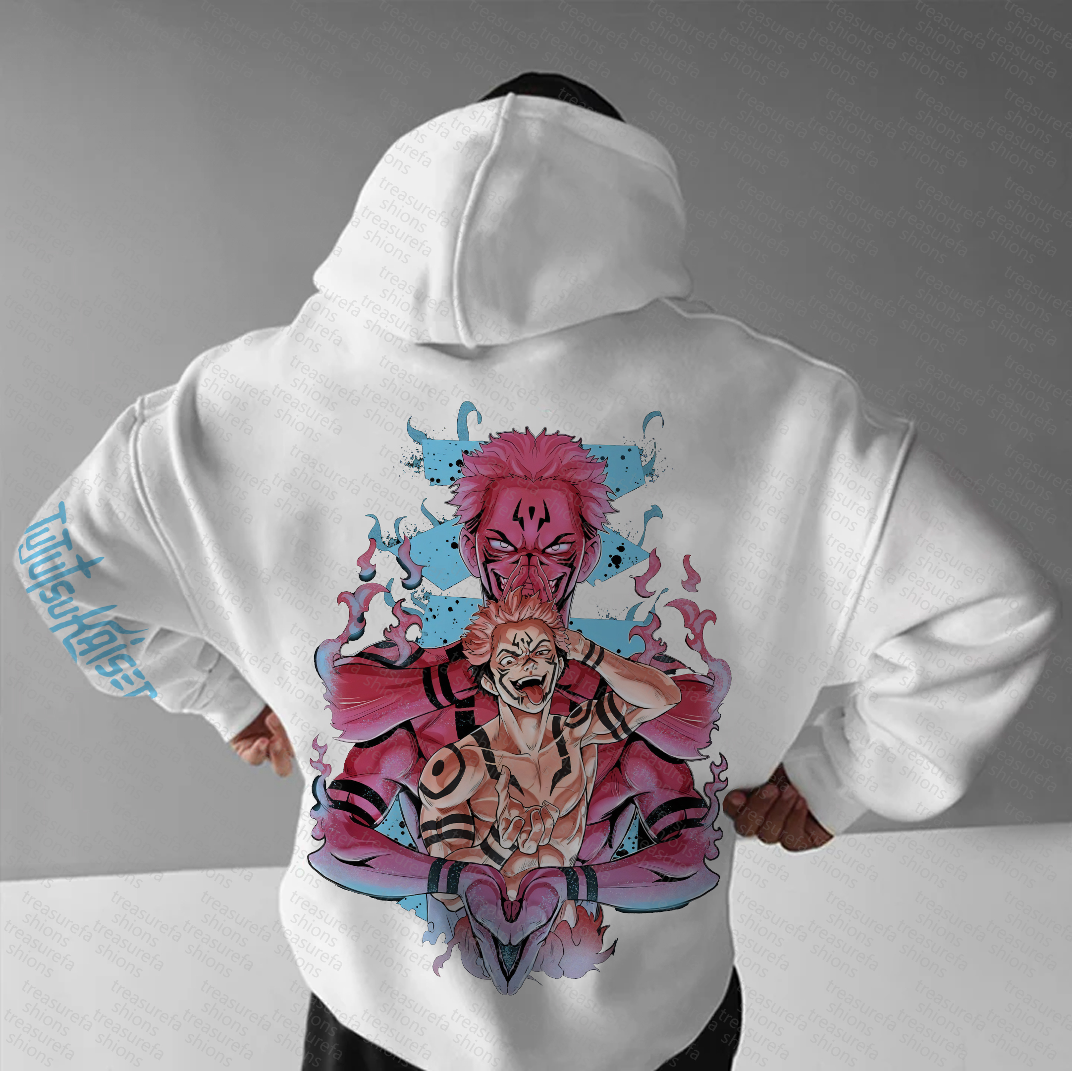 Unisex “ Jujutsu Kaisen   ” Graphic Streetwear Vintage Hoodie