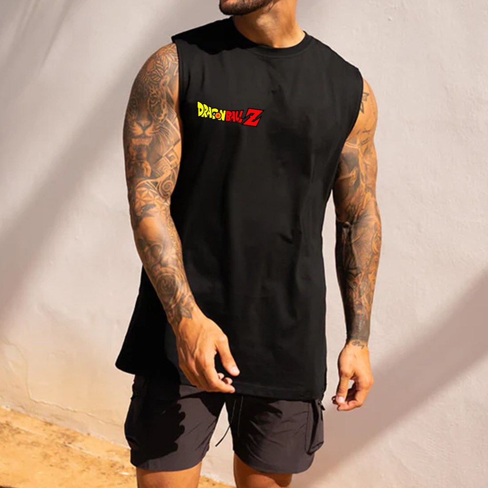 Casual Dragon Ball Anime Vegeta Fitness Tank Top