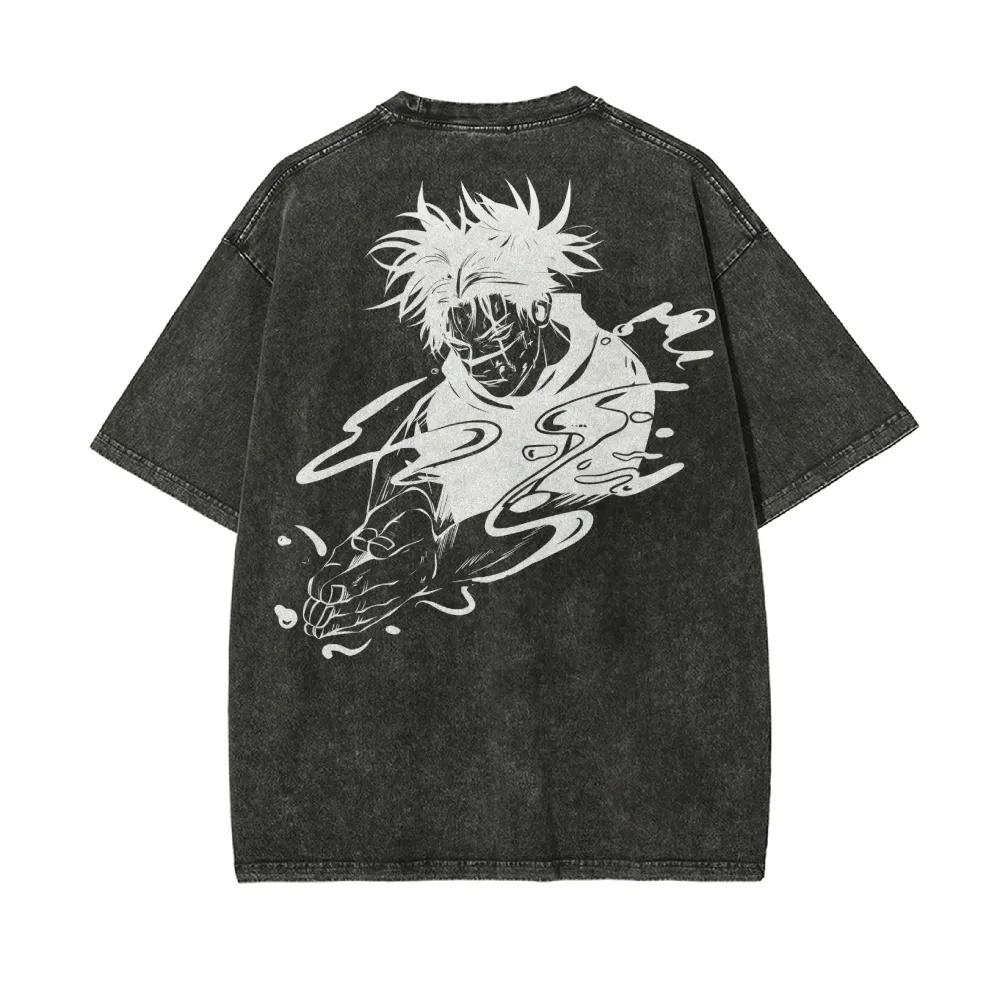 Vintage Washed Tee丨Jujutsu Kaisen